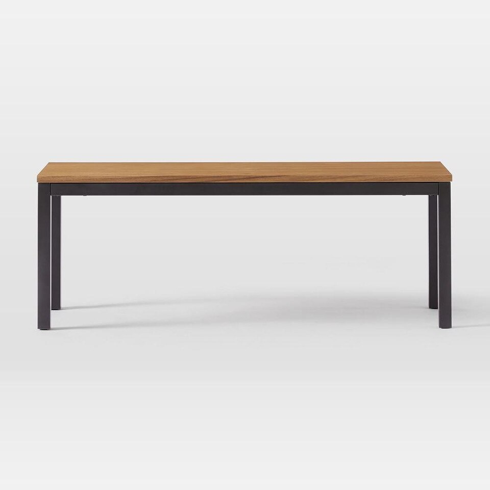 Frame Dining Bench - Caramel