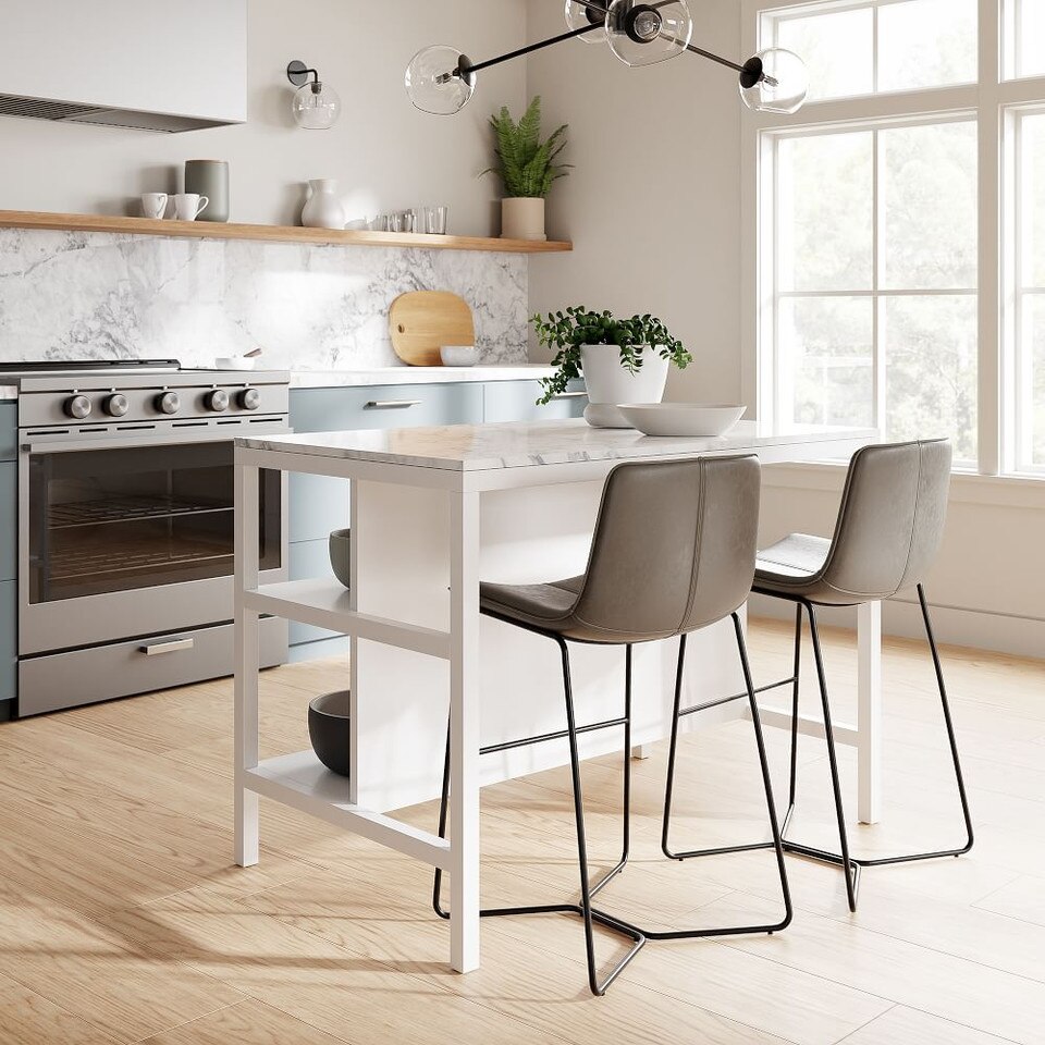 Frame Kitchen Console - Marble