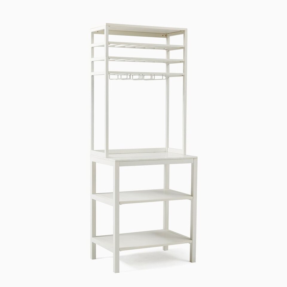Frame Kitchen Hutch - White Marble