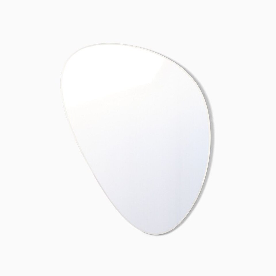 Frameless Tear Drop Wall Mirror