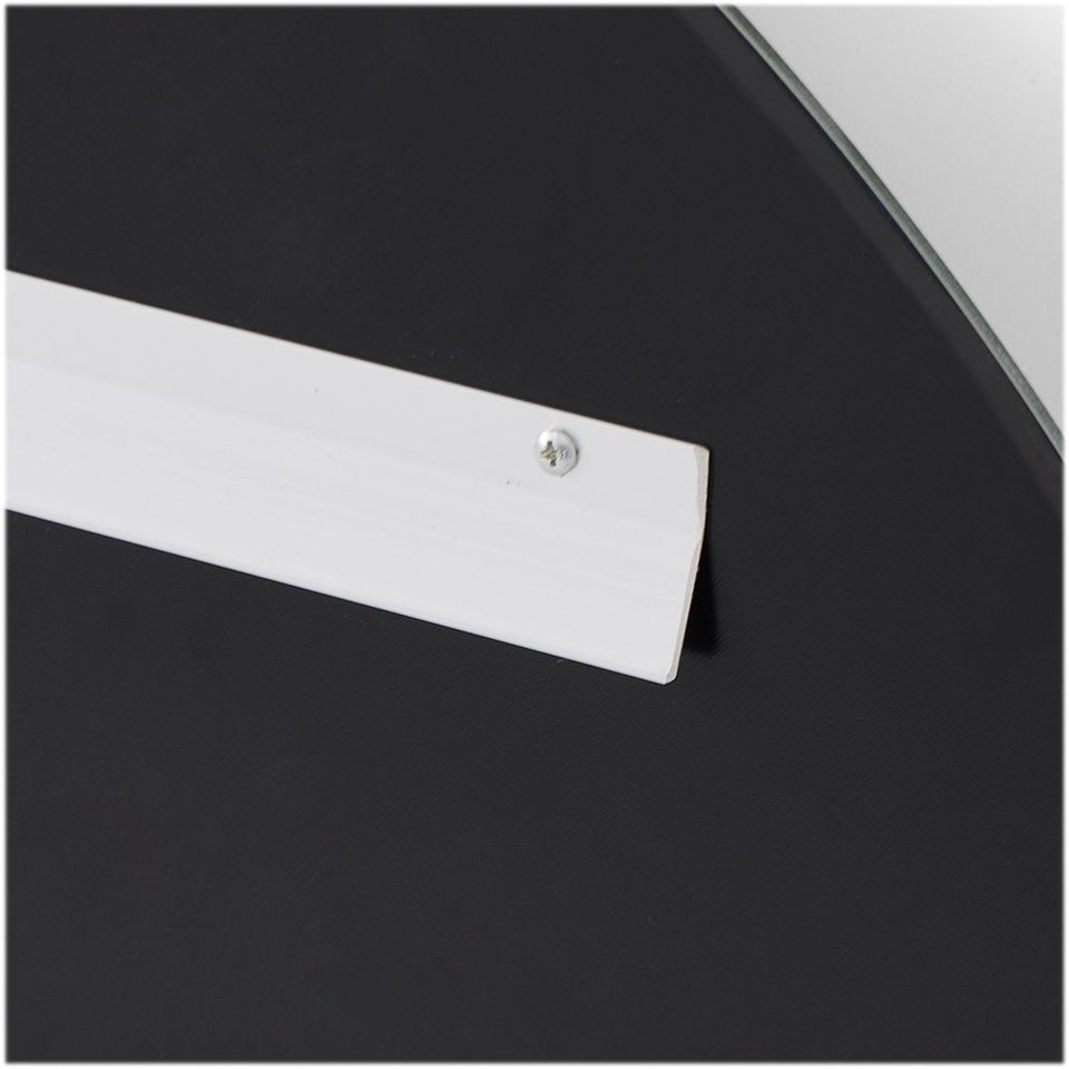 Frameless Tear Drop Wall Mirror