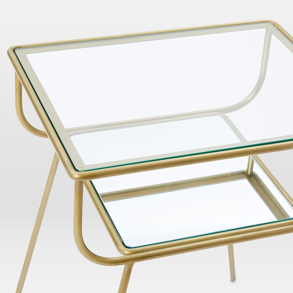 Curved Terrace Bedside Table (48 cm)