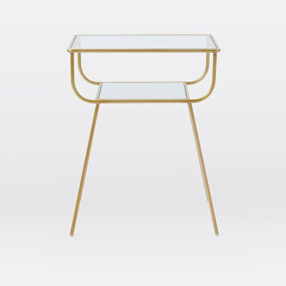 Curved Terrace Bedside Table (48 cm)
