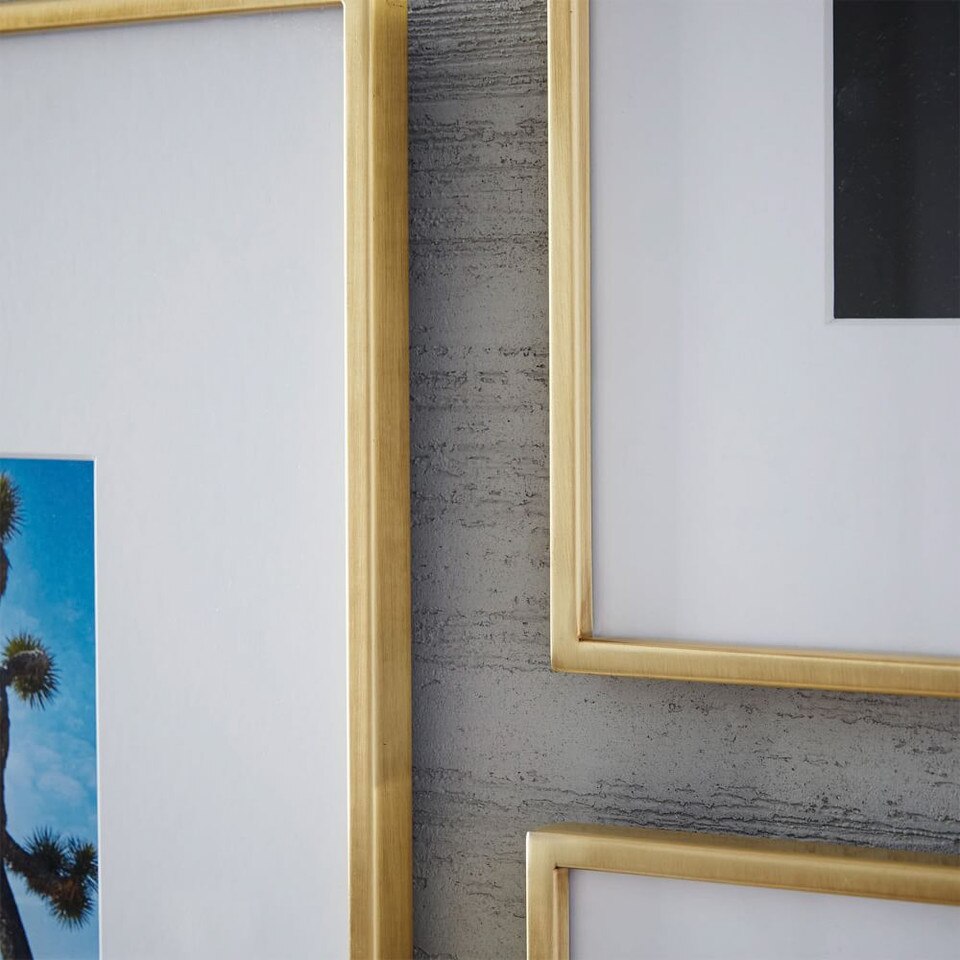 Gallery Frames - Polished Brass