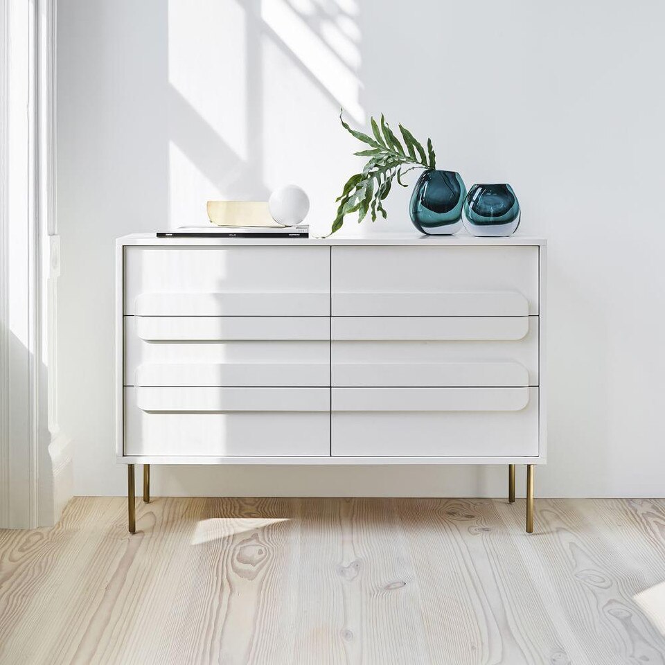 Gemini 6-Drawer Chest (122 cm)