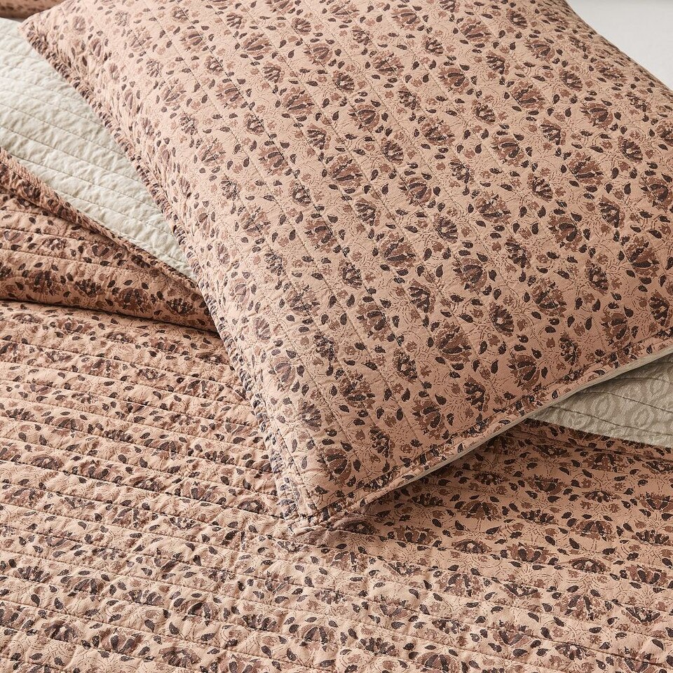 Gemma Reversible Print Mix Bedspread & Pillowcases