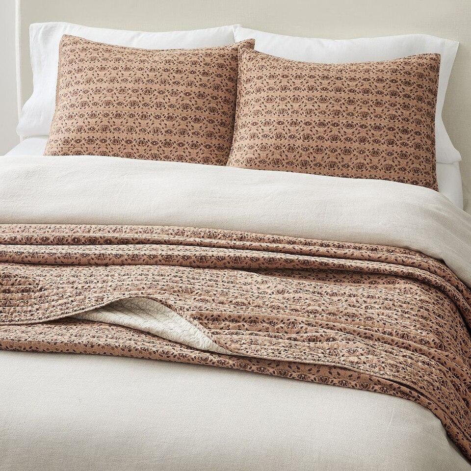 Gemma Reversible Print Mix Bedspread & Pillowcases
