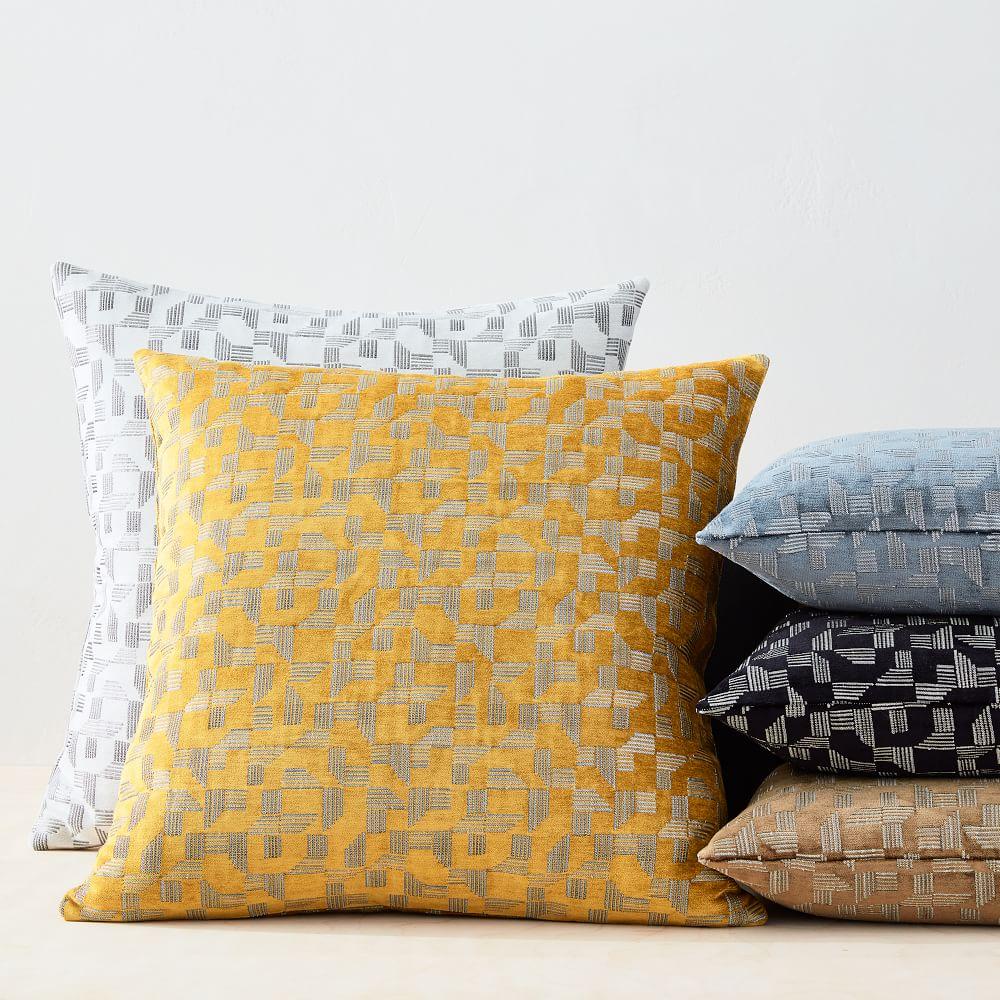 large chenille cushions