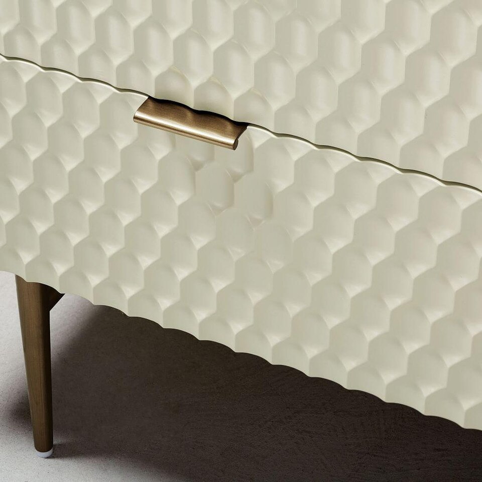 Audrey 6-Drawer Chest - Parchment