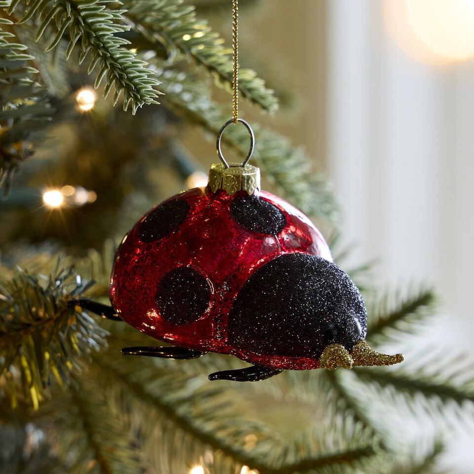 Glass Ladybird Bauble