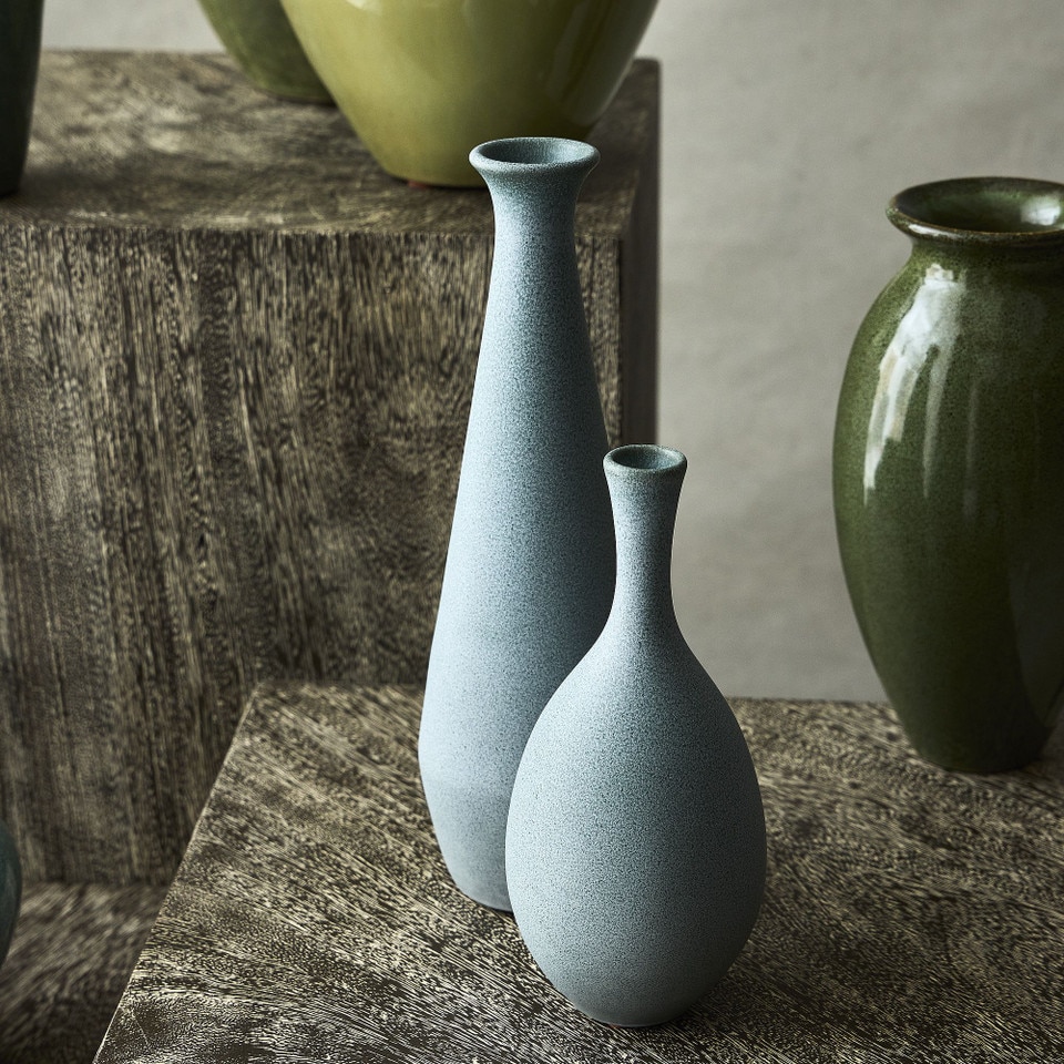 Glazed Ceramic Vases