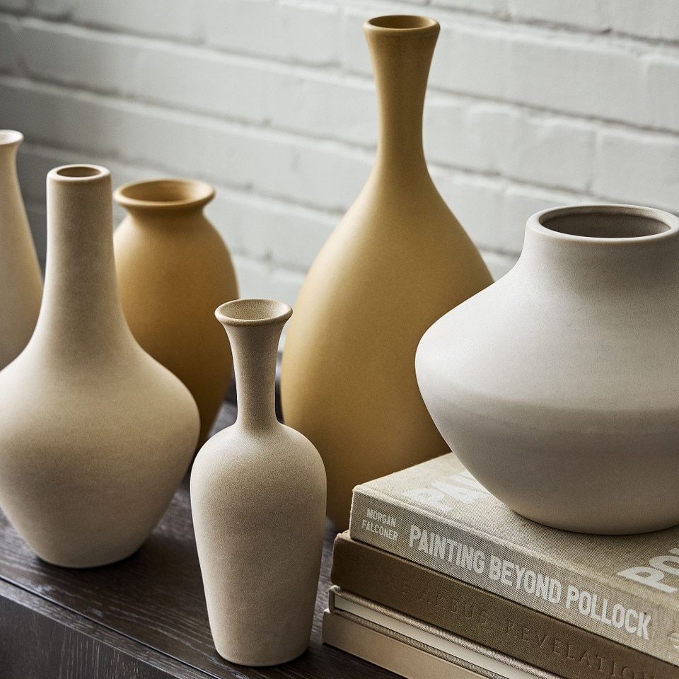 Glazed Ceramic Vases