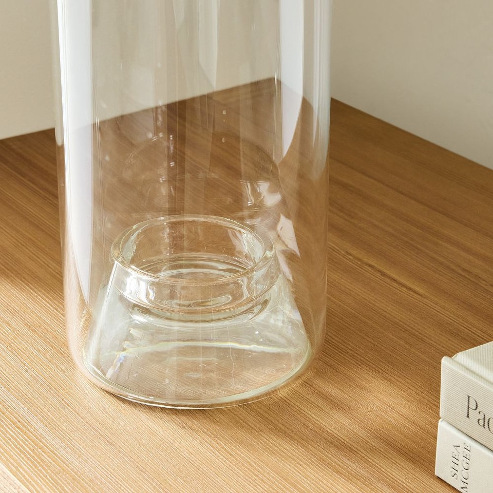 Glenda Glass Candleholders