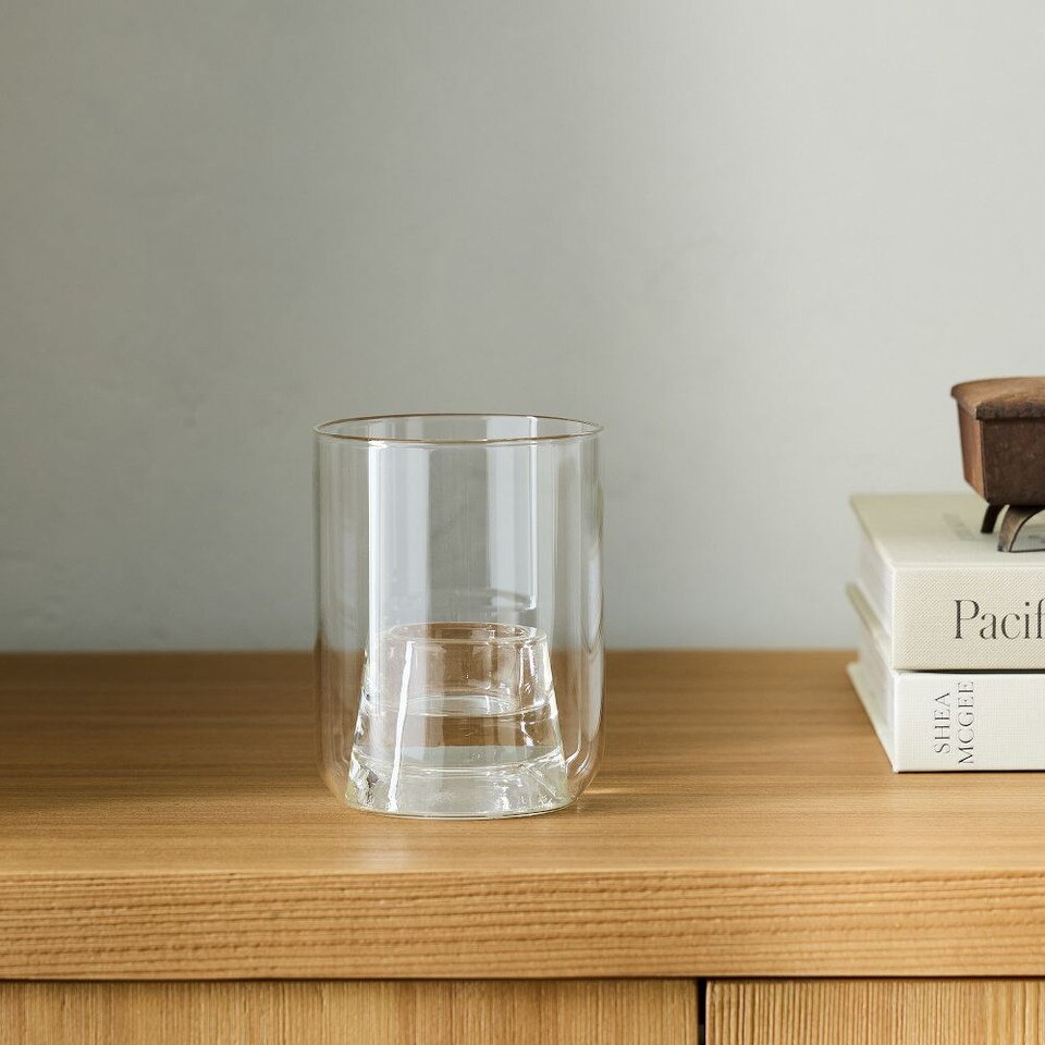 Glenda Glass Candleholders