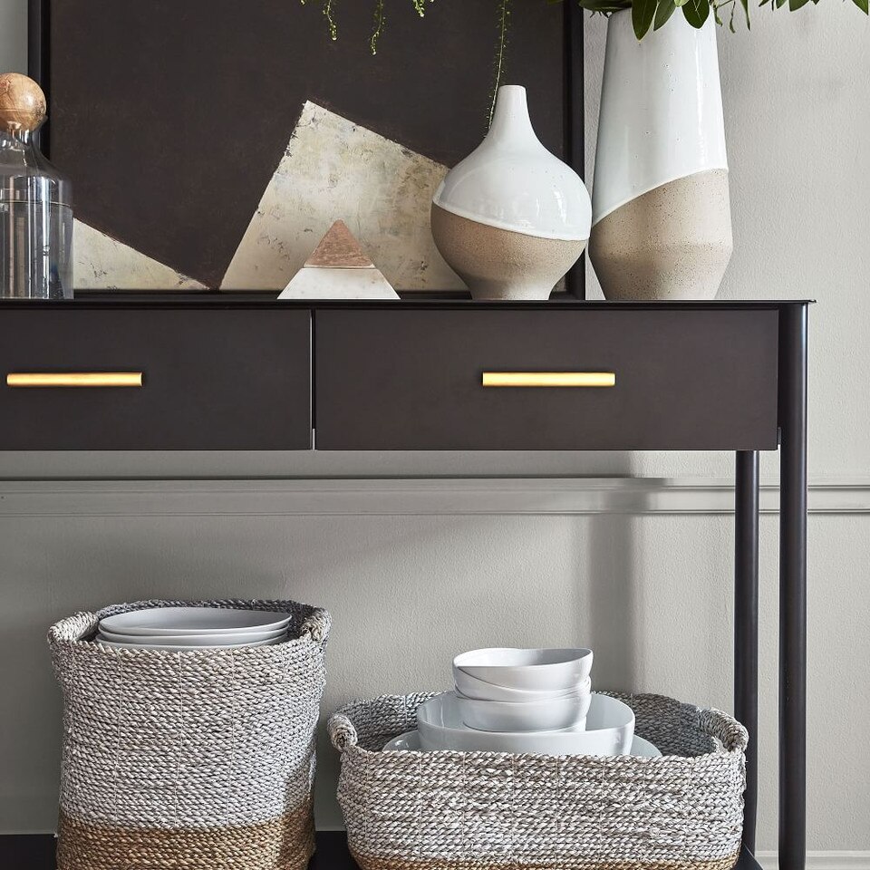 Half-Dipped Stoneware Vases