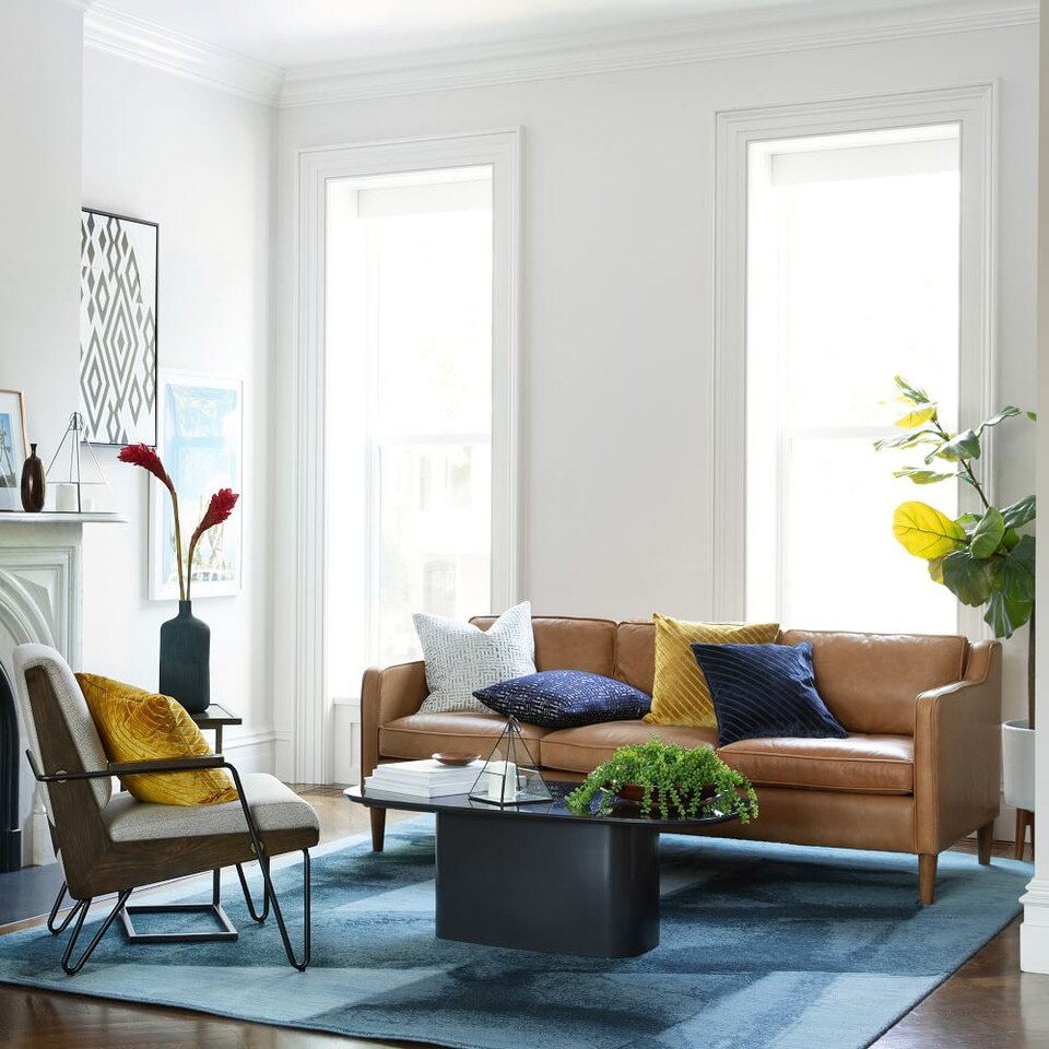 Hamilton Leather Sofa (206 cm)