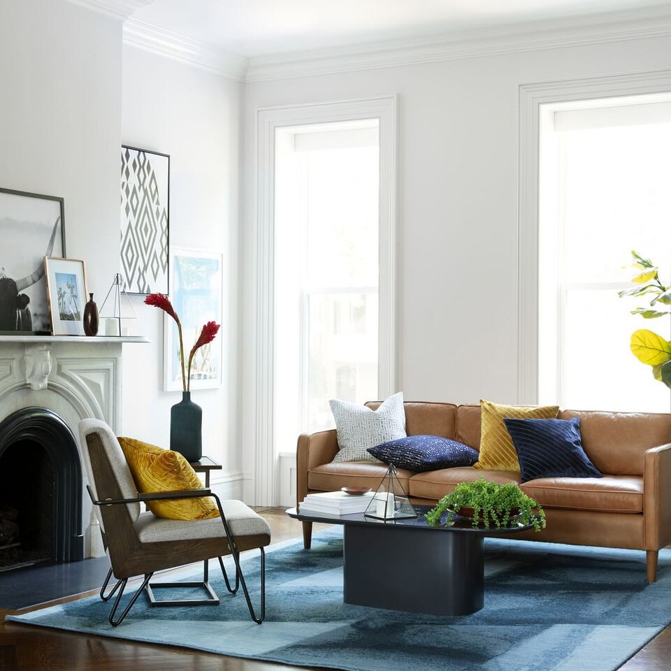 Hamilton Leather Sofa (206 cm)