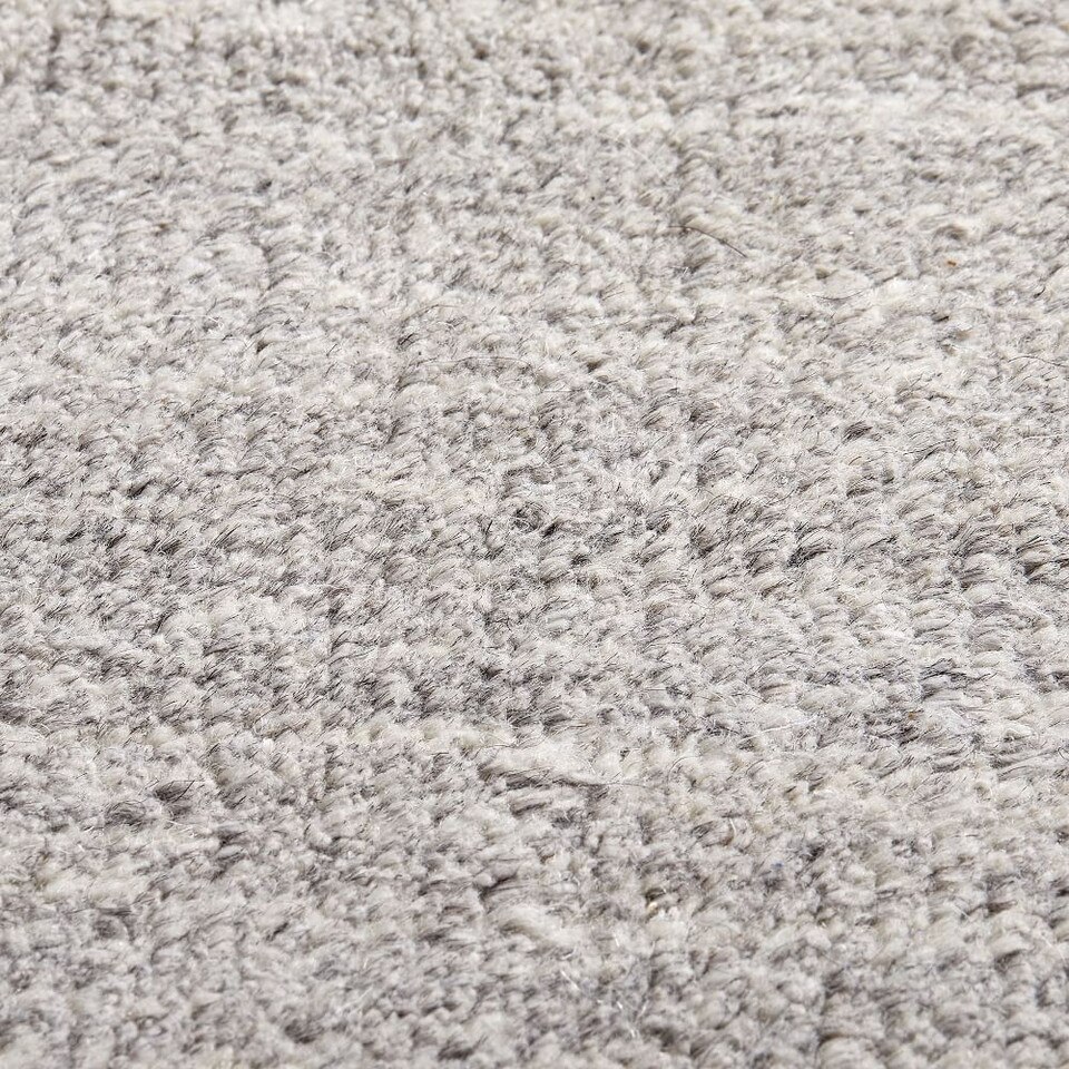 Hand-Loomed Shine Rug- Grey