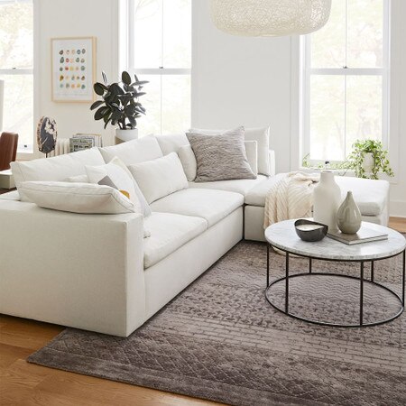 Harmony Modular 3 Piece Corner Chaise Sofa West Elm United Kingdom Harmony Modular 3 Piece Corner Chaise, Lounge Corner Sofa Uk