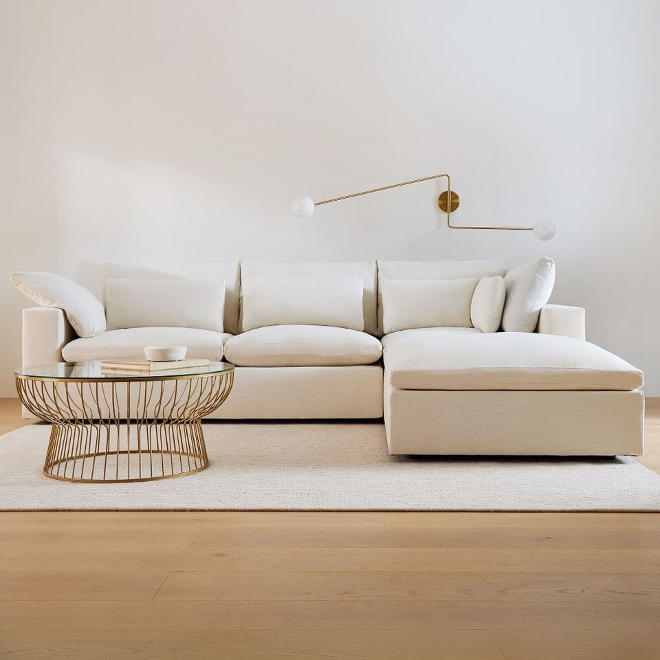 Harmony Modular 3-Piece Ottoman Chaise Sofa (310 cm)
