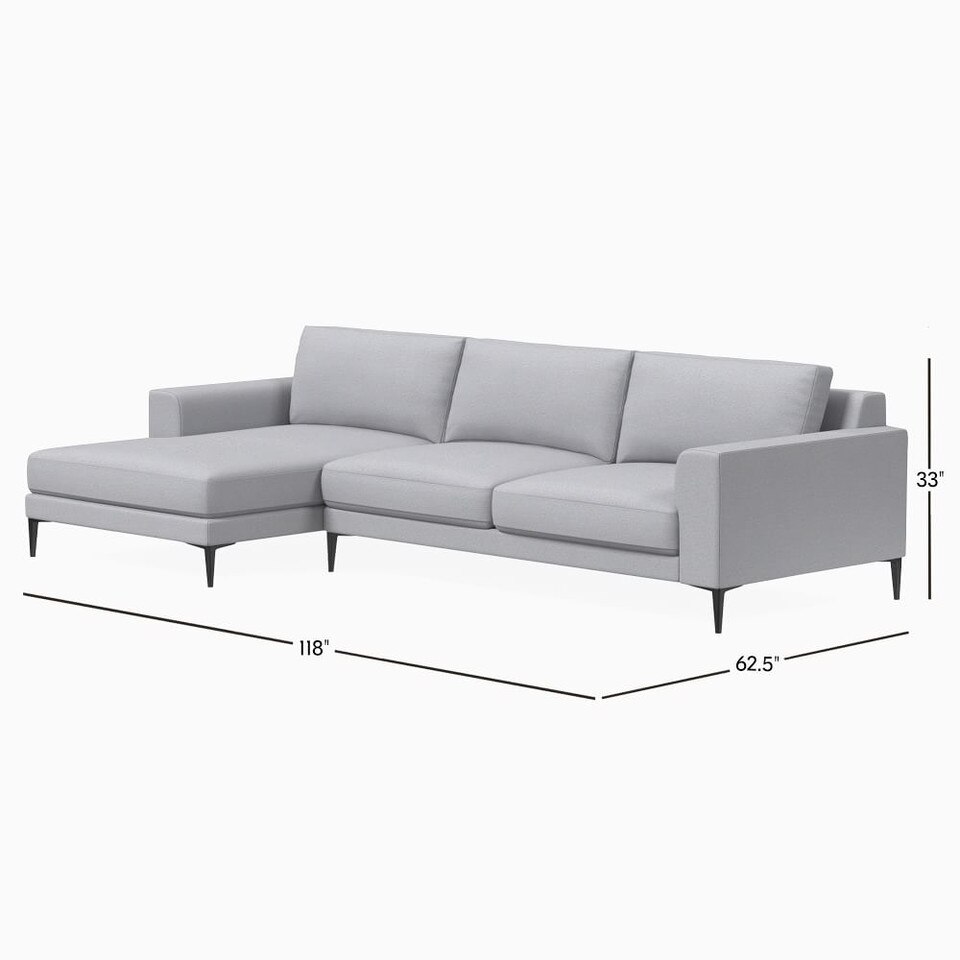 Harper 2-Piece Corner Chaise Sofa
