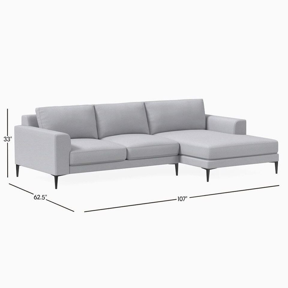 Harper 2-Piece Corner Chaise Sofa