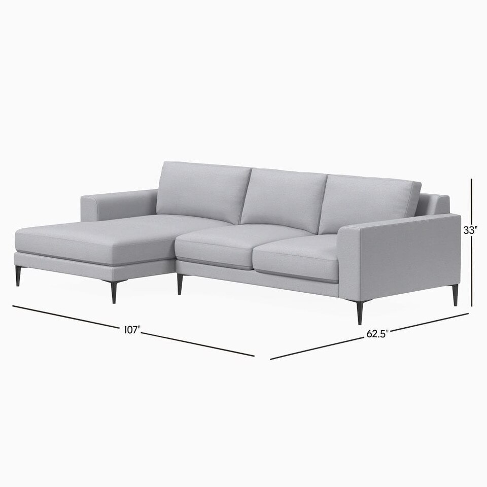 Harper 2-Piece Corner Chaise Sofa