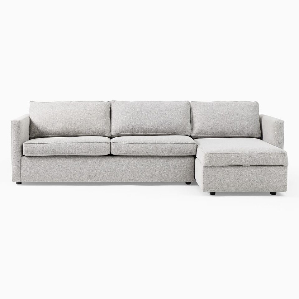 Harris Chaise Sofa Bed w/ Storage