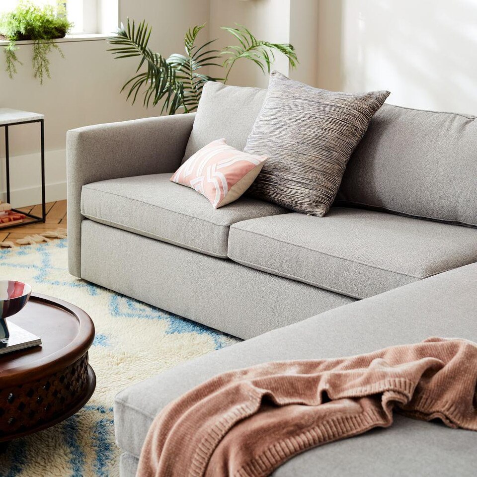 Harris Chaise Sofa Bed W Storage West Elm United Kingdom