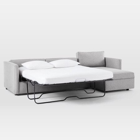 Harris Chaise Sofa Bed W Storage West Elm United Kingdom Harris Chaise Sofa Bed W Storage, Sofa Bed Chaise Lounge With Storage
