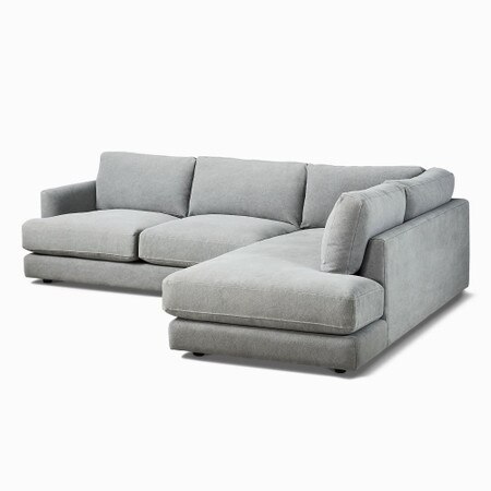 Haven 2 Piece Terminal Chaise Corner Sofa West Elm United Kingdom Haven 2 Piece Terminal Chaise Corner, Lounge Corner Sofa Uk