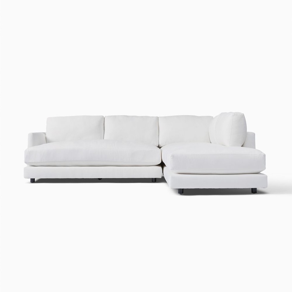 Haven 2-Piece Bumper Chaise Sofa Bench Seat (274 cm)