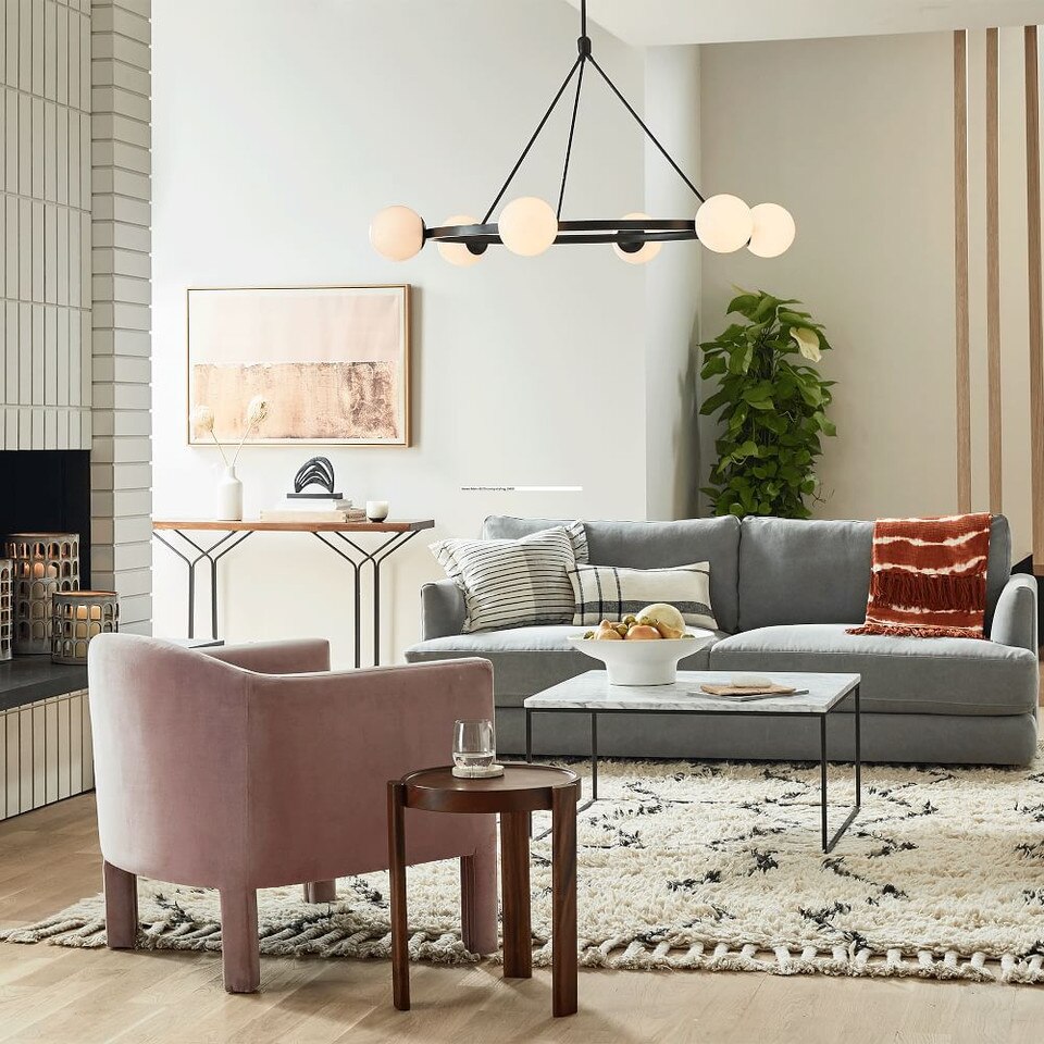 Hayes Round Light Chandelier (89 m - 118 cm)