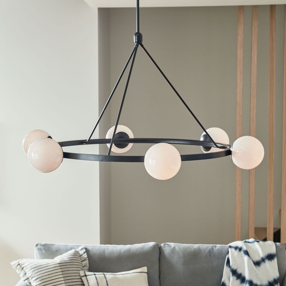 Hayes Round Light Chandelier (89 m - 118 cm)