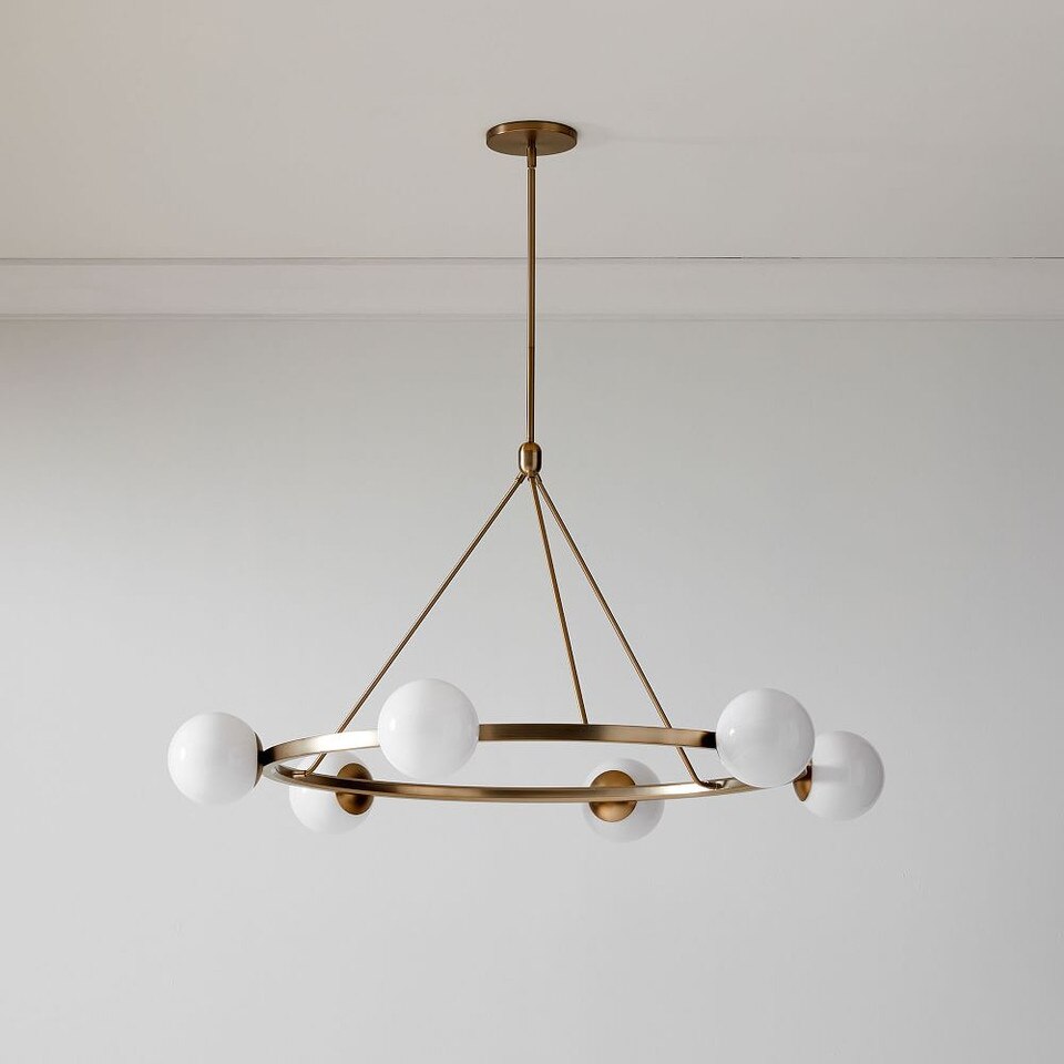 Hayes Round Light Chandelier (89 m - 118 cm)