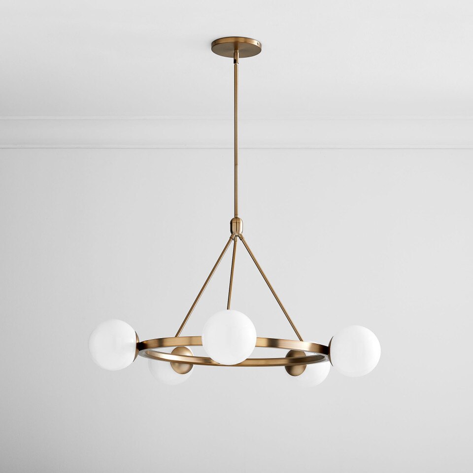 Hayes Round Light Chandelier (89 cm - 118 cm)