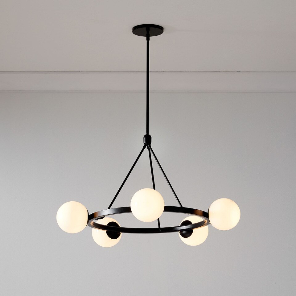 Hayes Round Light Chandelier (89 cm - 118 cm)