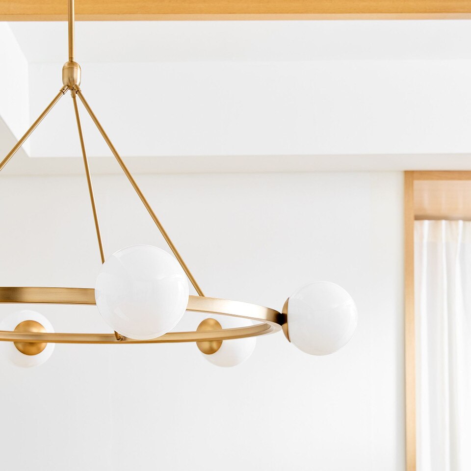 Hayes Round Light Chandelier (89 cm - 118 cm)