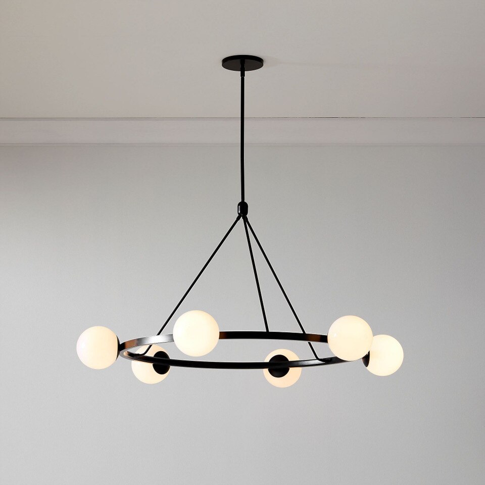 Hayes Round Light Chandelier (89 cm - 118 cm)