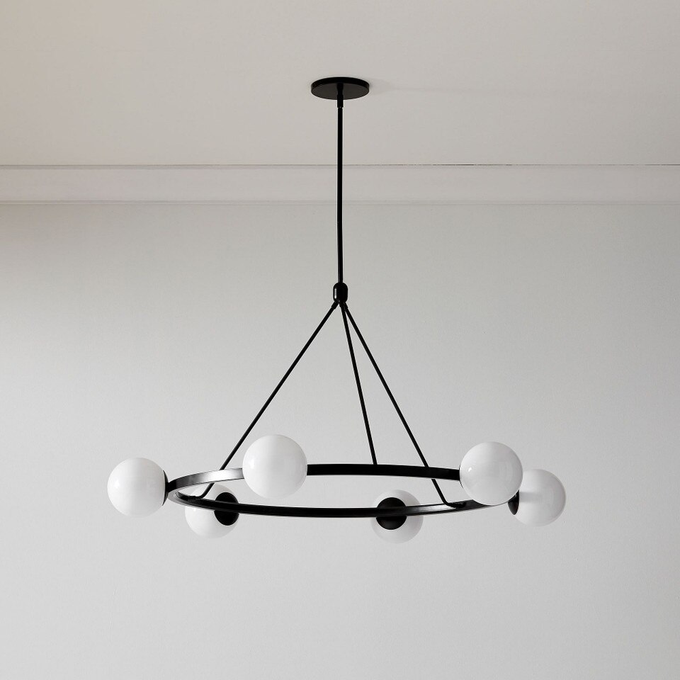 Hayes Round Light Chandelier (89 cm - 118 cm)