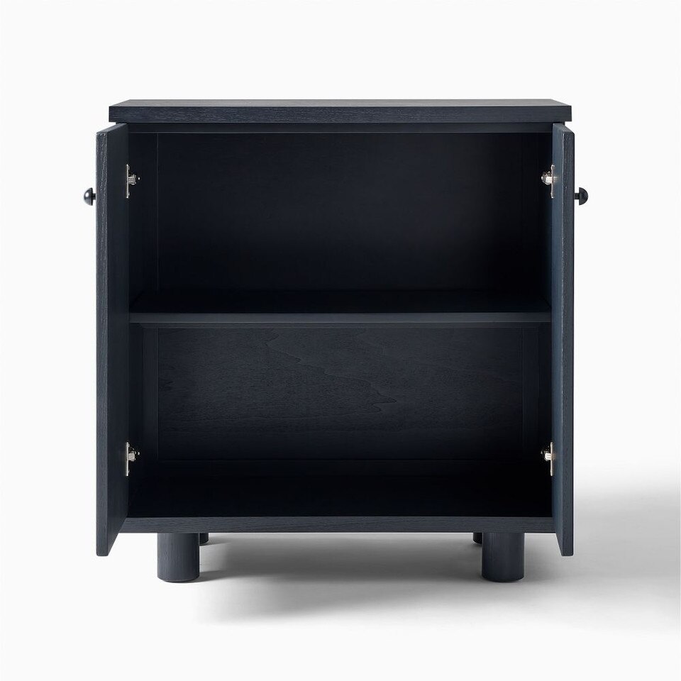 Hazel Pencil Reed Bar Cabinet (86 cm)