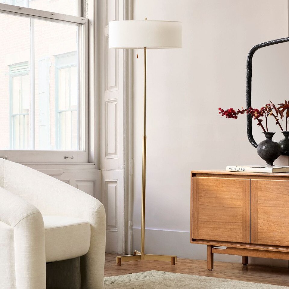 Hennings Fabric Floor Lamp (157 cm)