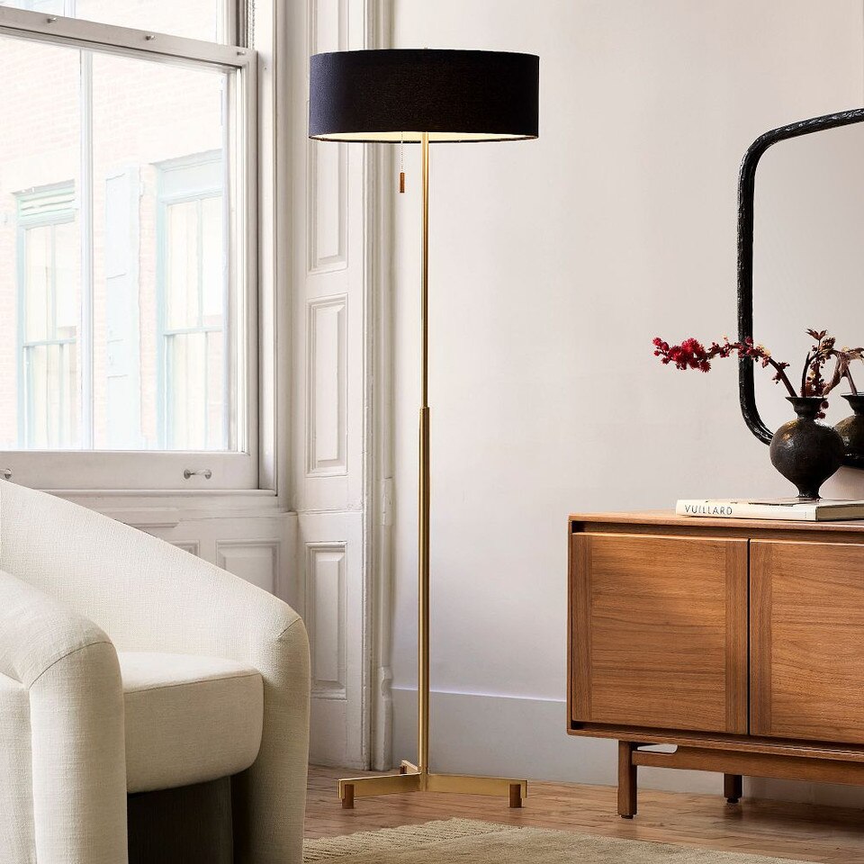 Hennings Fabric Floor Lamp (157 cm)