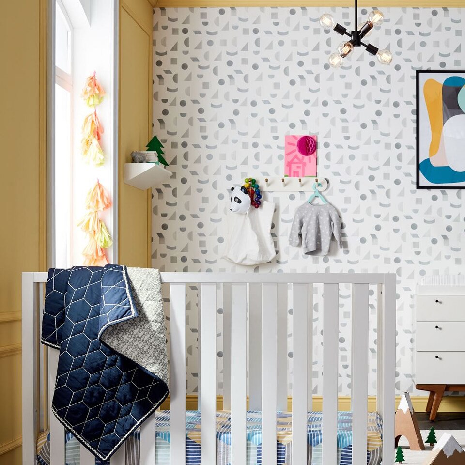 Honeycomb Toddler Comforter - Nightshade