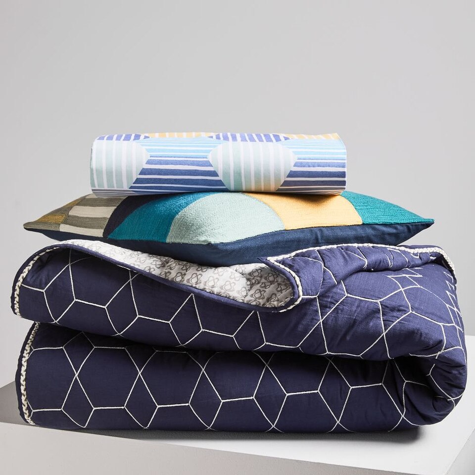 Honeycomb Toddler Comforter - Nightshade