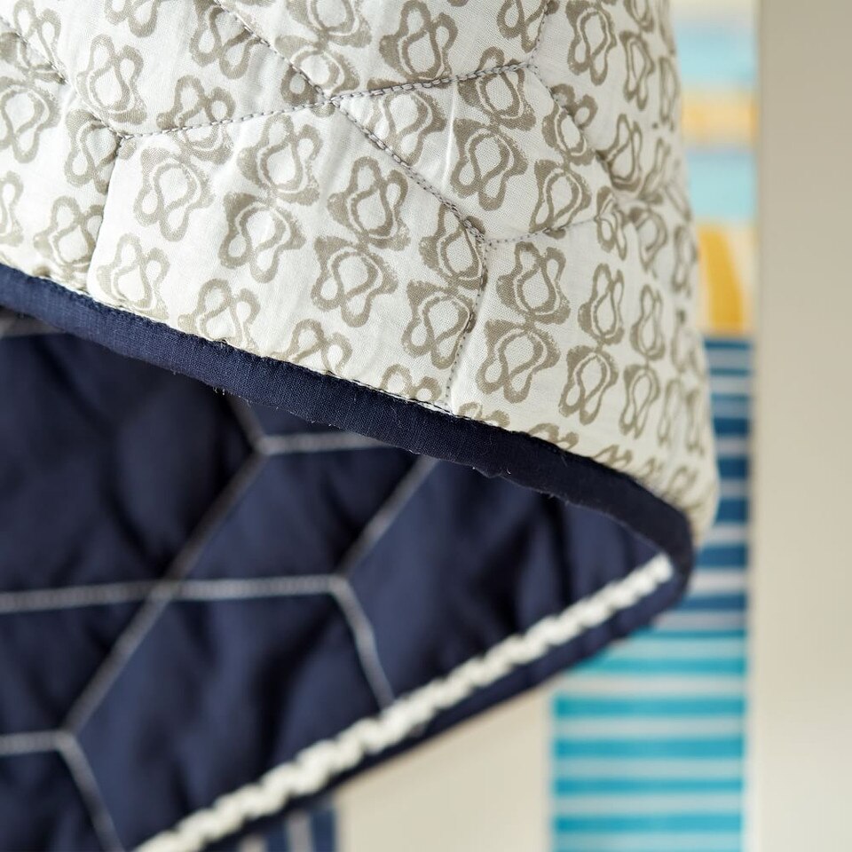Honeycomb Toddler Comforter - Nightshade