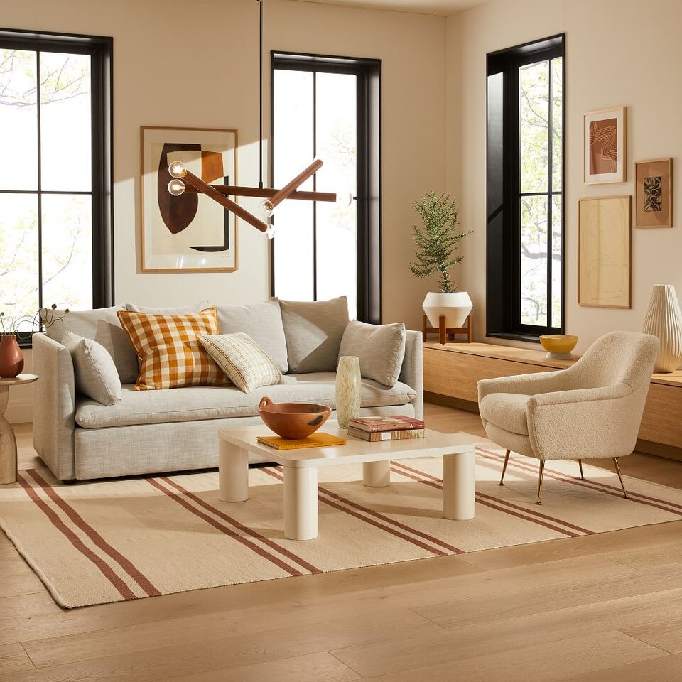 Heather Taylor Home Simple Striped Rug