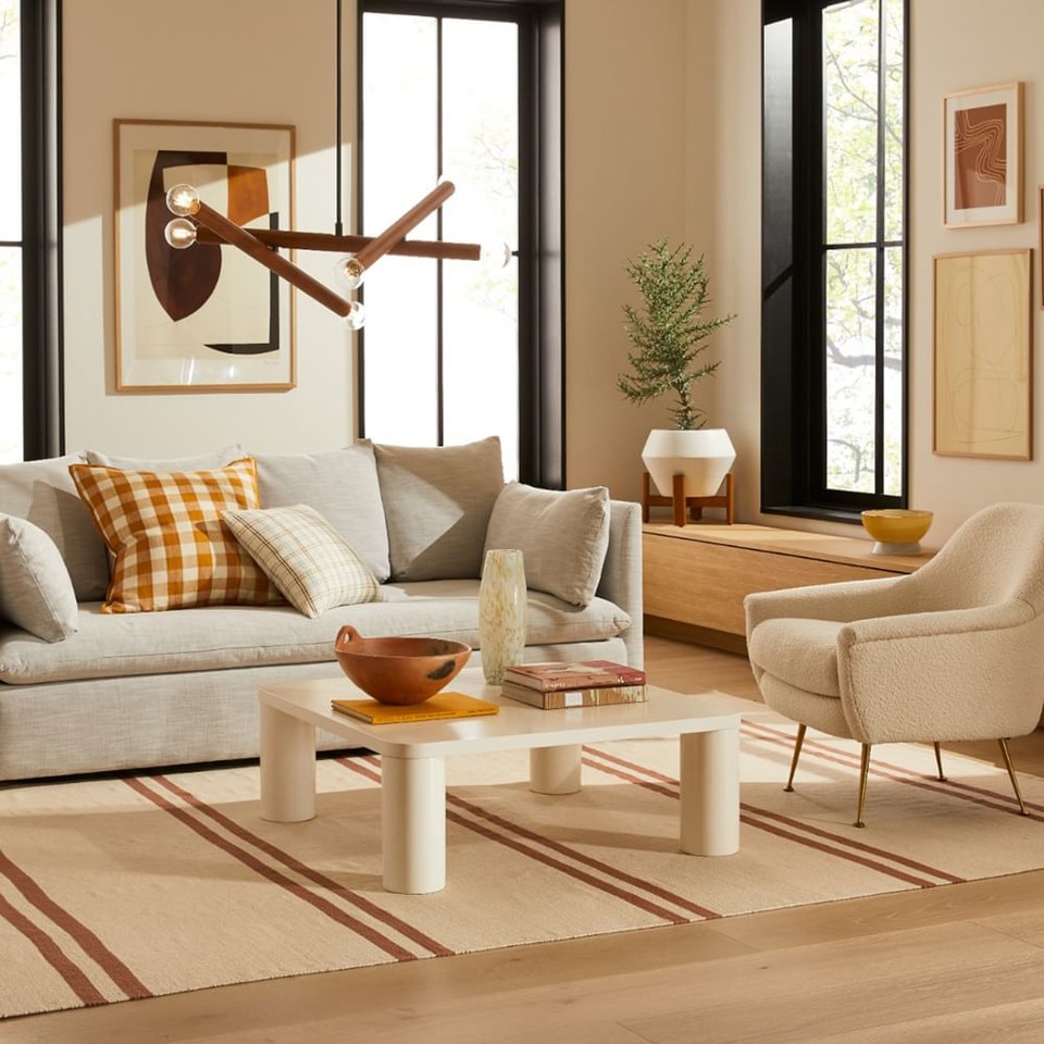 Heather Taylor Home Simple Striped Rug