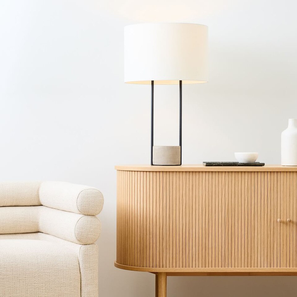 Industrial Outline Table Lamp (67 cm)