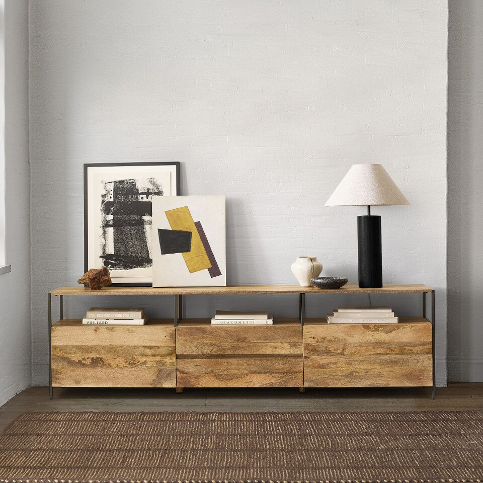 Industrial Storage Media Console (203 cm)